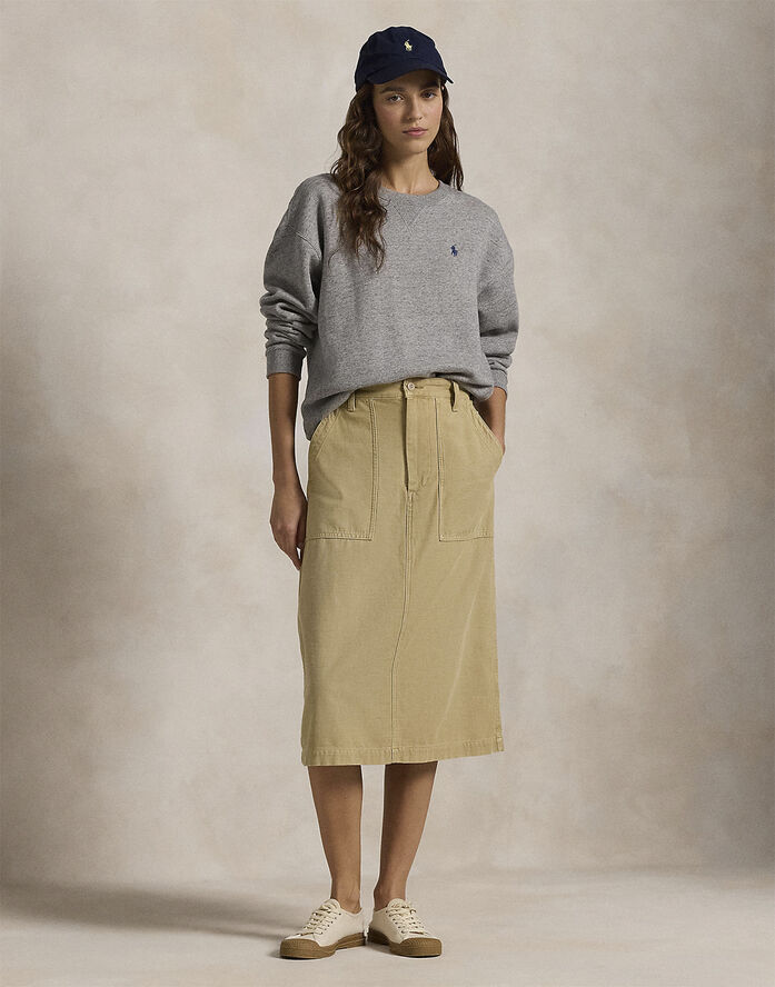 Polo Ralph Lauren 16/1 CTN REV SATEEN-KNE-ALI Khaki