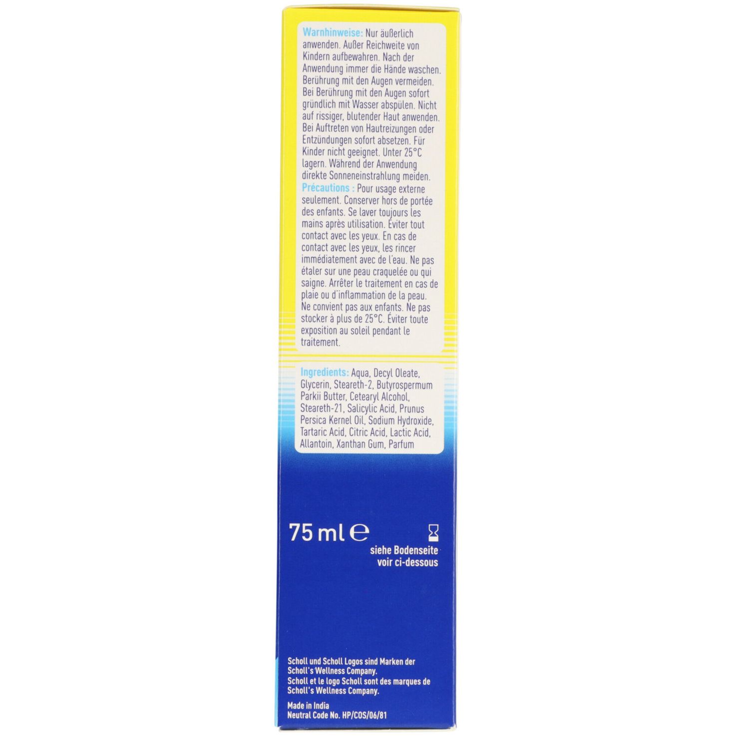 Scholl Anti-Hornhaut Creme Intensiv