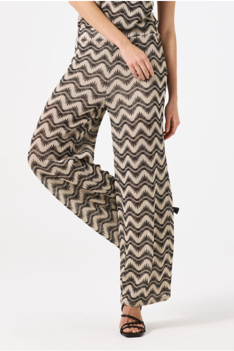 Garcia ecru dames broek