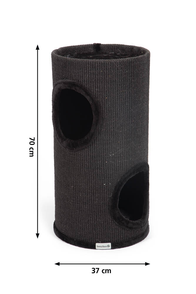 Beeztees Stina - Krabton - Zwart - 75x37x37 cm