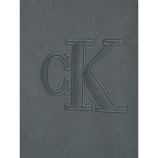 Calvin Klein Jeans Applique Crew Neck Sweatshirt, Endless Grey, XL