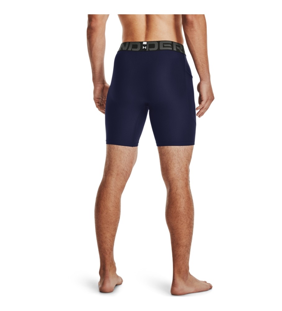 Calção de compressão Under Armour HeatGear - Azul Marinho