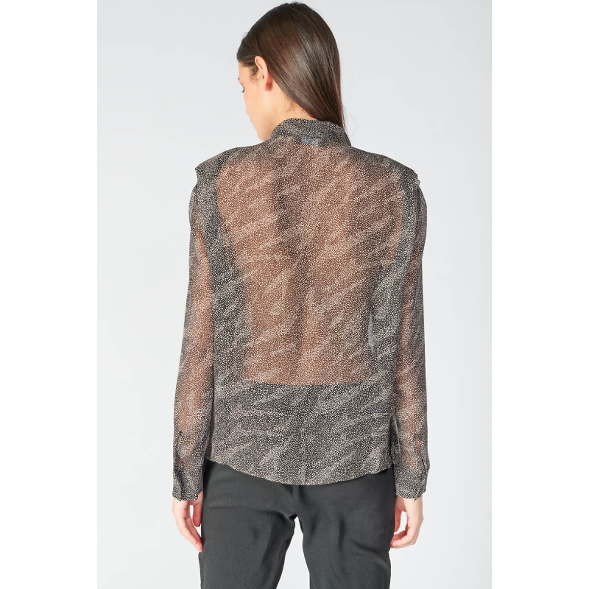 LE TEMPS DES CERISES<br>Blusa larga com motivo zebra