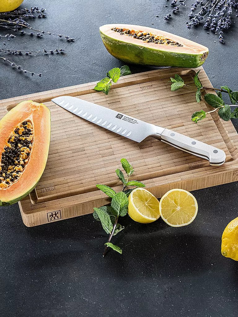 ZWILLING Santokumesser 18cm PRO LEBLANC Weiss weiss