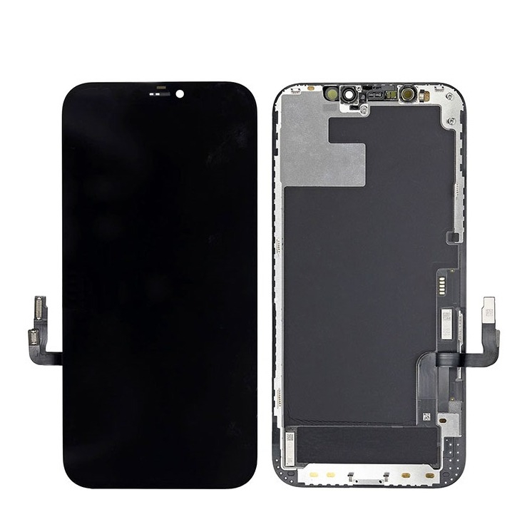 iPhone 12 / iPhone 12 Pro Ersatzdisplay (Digitizer, LCD) - Schwarz
