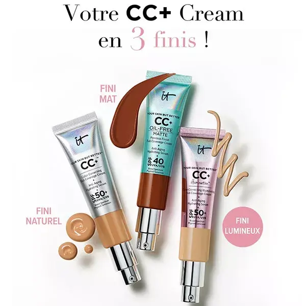 IT Cosmetics Your Skin But Better CC+ Illumination Base Iluminadora em Creme FPS50+ Deep 32ml
