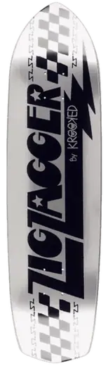 Krooked Zip Zagger Skateboard Deck | SkatePro