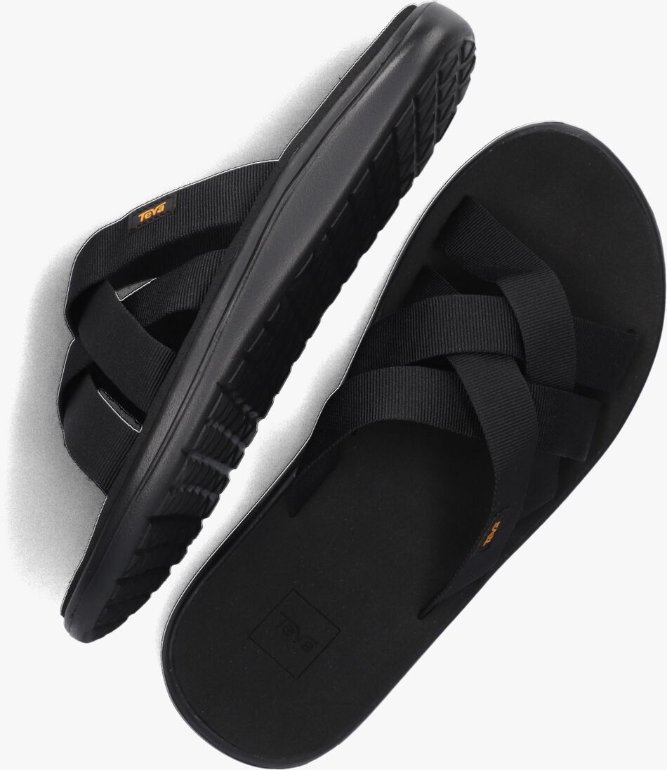 TEVA zwarte teva slippers m voya slide