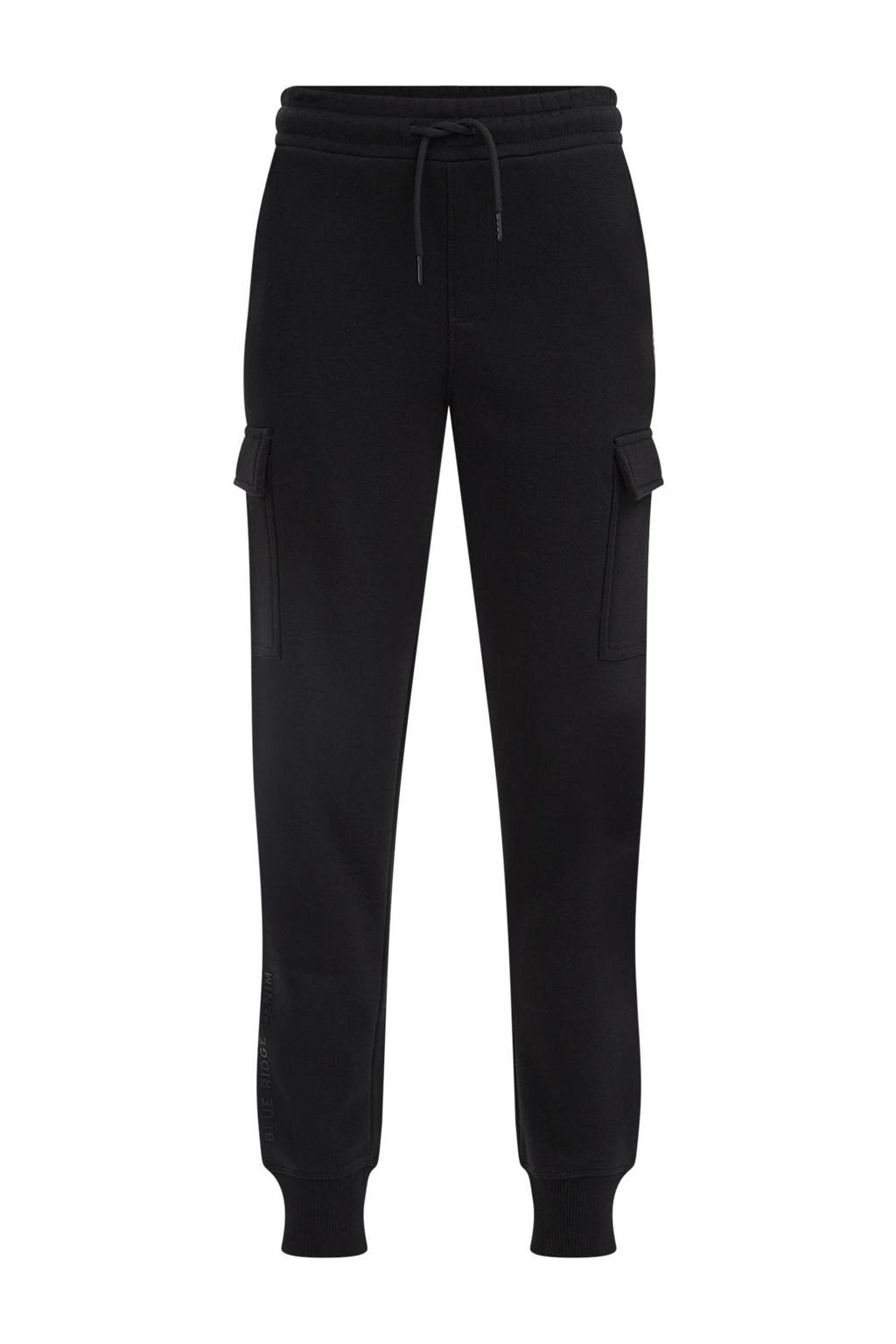 Geen slim fit, zeker niet na het wassen/dragenslim fit joggingbroek black uni