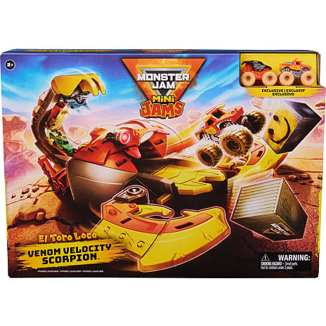Monster Jam mini 1:87 scorpion playset