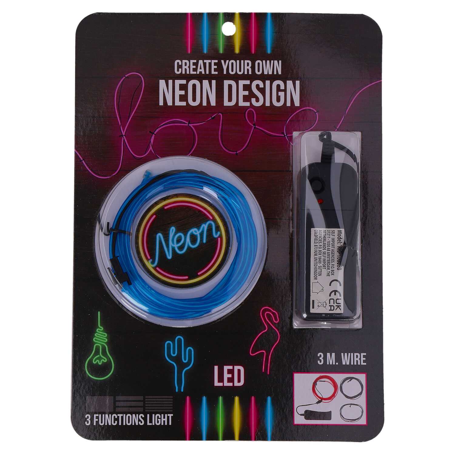 LED Beleuchtung Party Neon, 3m