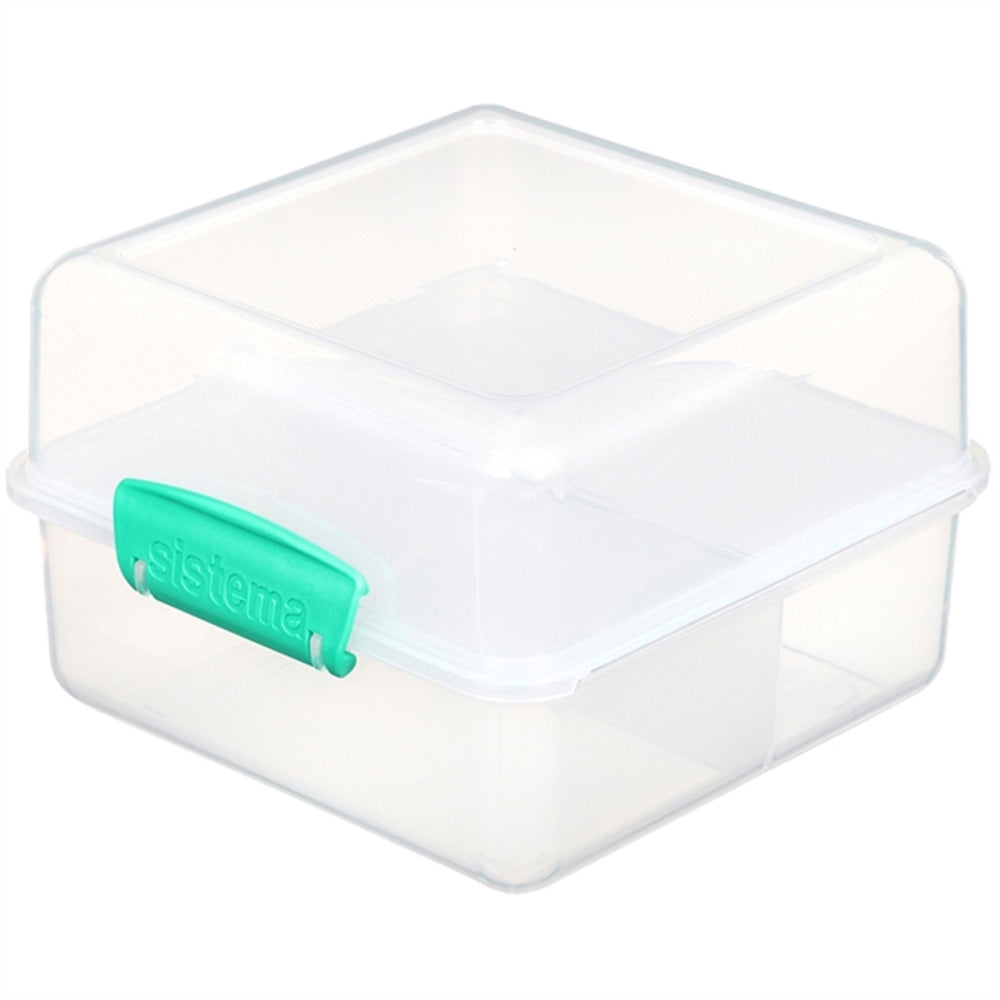 Køb Sistema To Go Lunch Cube Madkasse 1,4 L Minty Teal