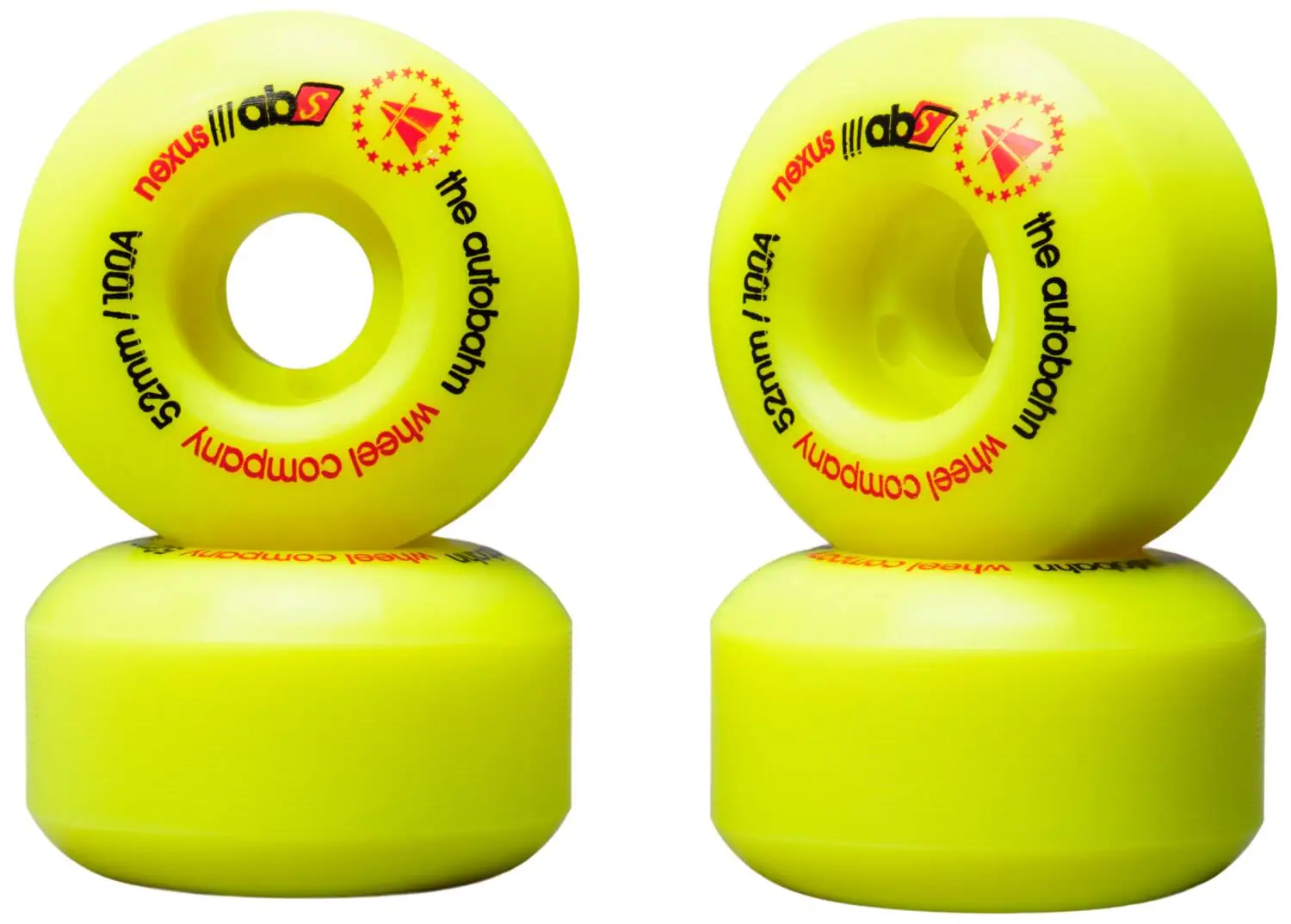 Autobahn Nexus 100A Skateboard Hjul 4-Pak | SkatePro
