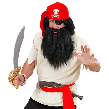 Widmann Piratenkappe, 1 Stück, 2-fach sortiert