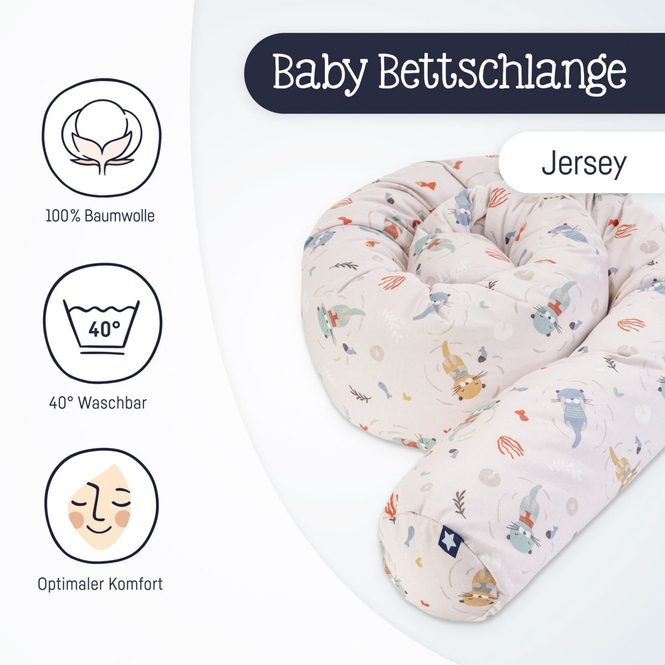 Bettschlange Jersey - Otti