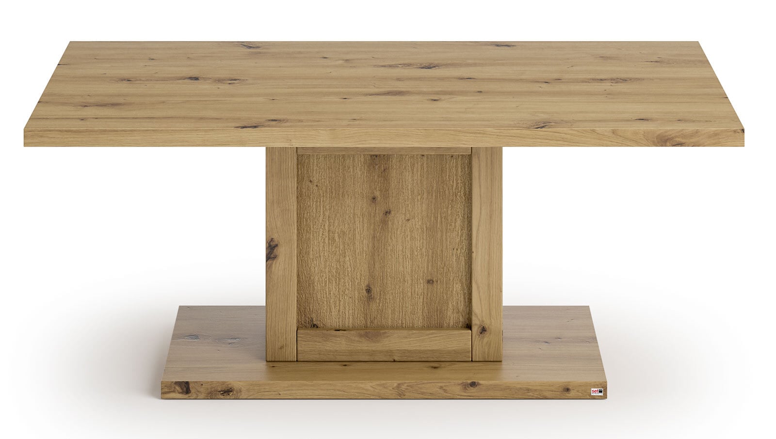 Couchtisch CHANDLER 110 x 65 cm Eiche Artisan