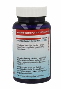 Vascusan E-400 D-Alpha Tocopherol Capsules 60CP