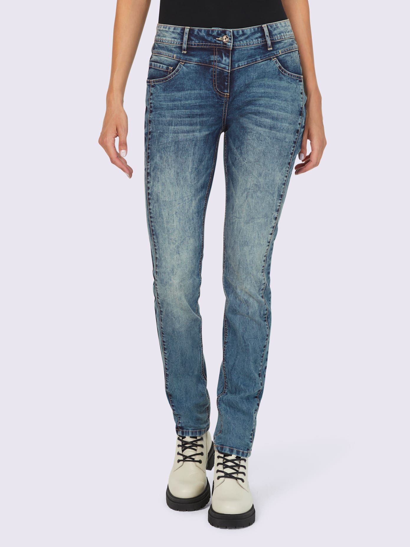 Jean délavé tendance