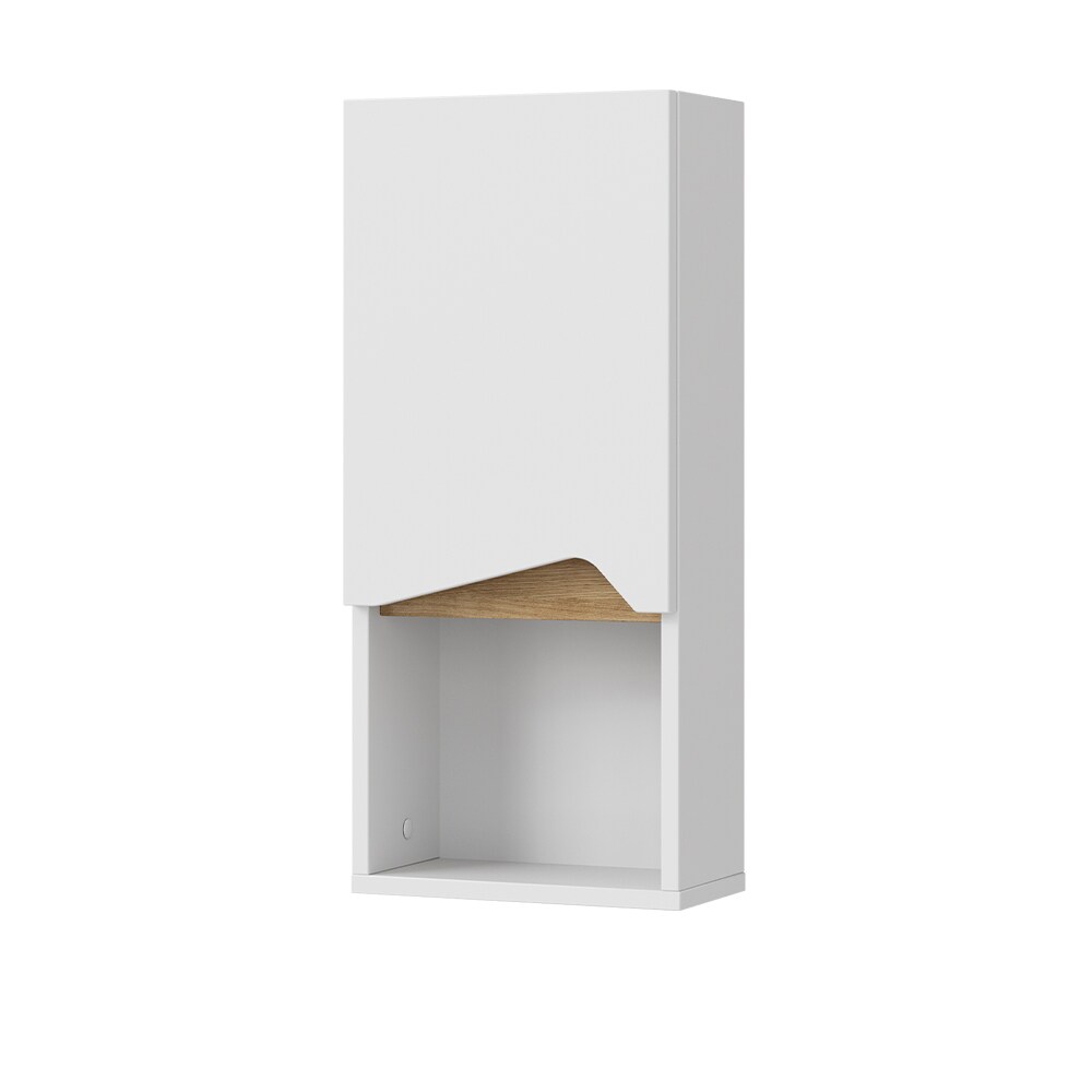 Vicco Hängeschrank Marelle 30 x 67 cm, Weiß Artisan, modern, Badschrank, schmal, Badezimmer