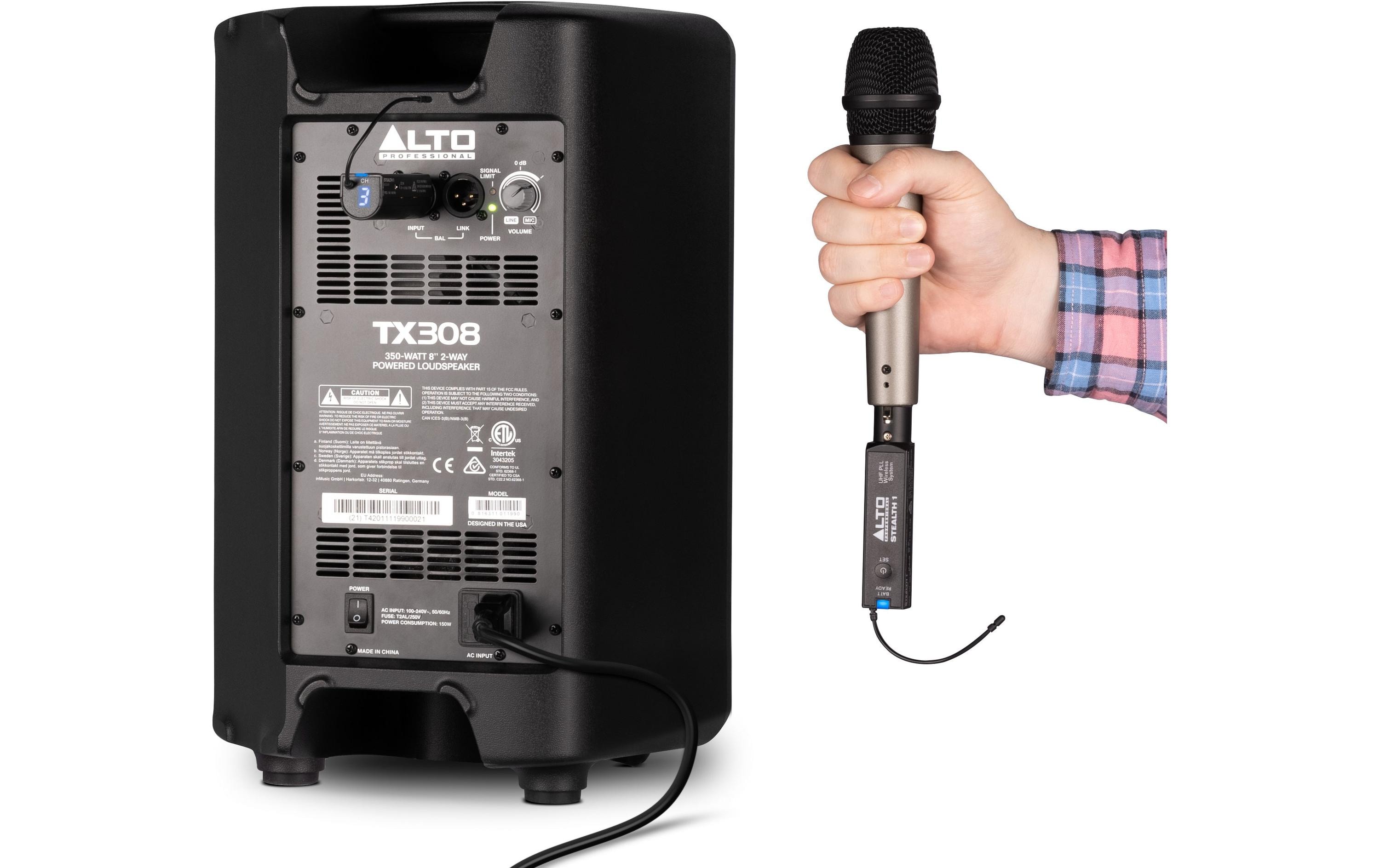 Drahtlossystem Stealth 1Mono-UHF- XLR-Wireless-System