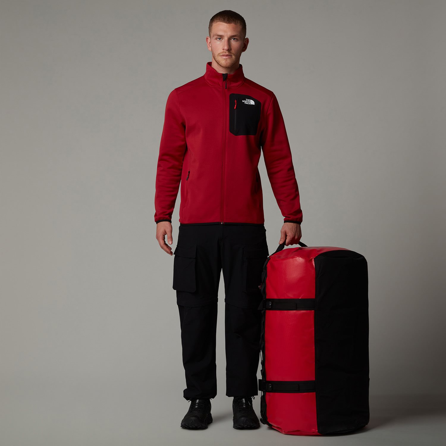 The North Face Base Camp Duffel XL tnf red/tnf black