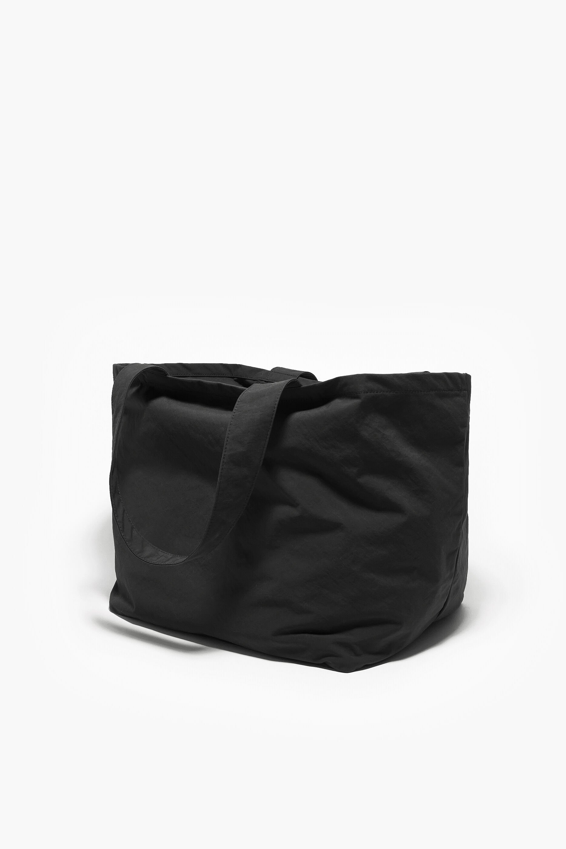 Sacola de compras tamanho XL em nylon preto