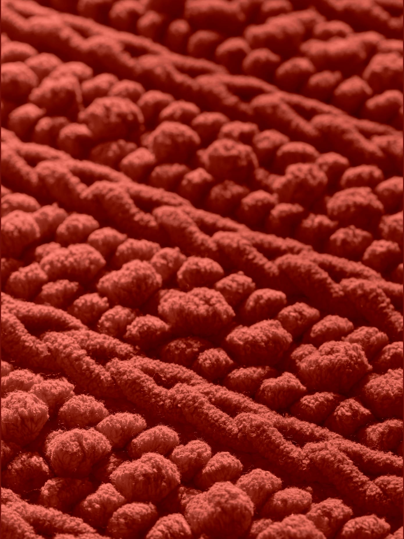 Tapis de bain en coton recyclé