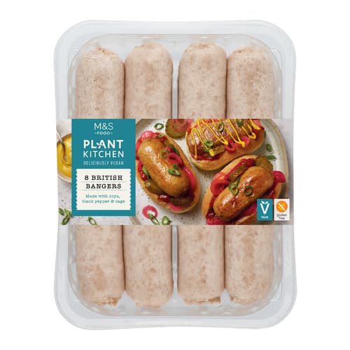 Marks & Spencer 8 britische Würstchen vegan