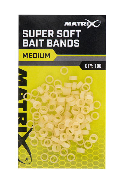 Elastiques pour appâts Matrix Super Soft Bait Bands (100 pcs)