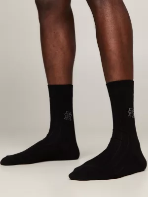 Conjunto de presente com cueca e meias com monograma TH