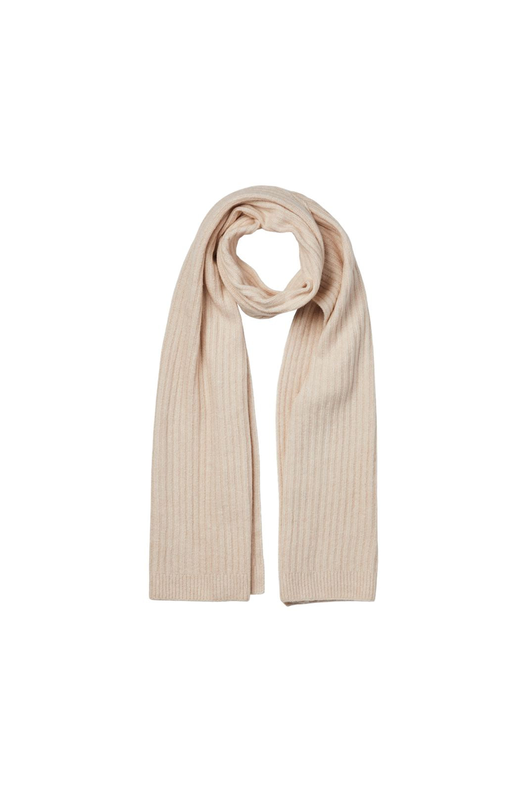 Pieces Pcjeslin Long Scarf 3945081 whitecap gray