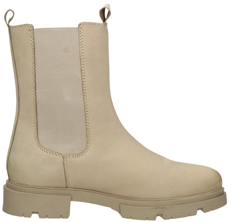 Sub55 Enkellaarsjes Plat beige