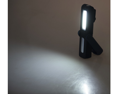LUMAK PRO LED oplaadbare handzaklamp 3+3W 60/150 lm 6500 K daglichtwit met USB-kabel 4/4 uur gebruiksduur