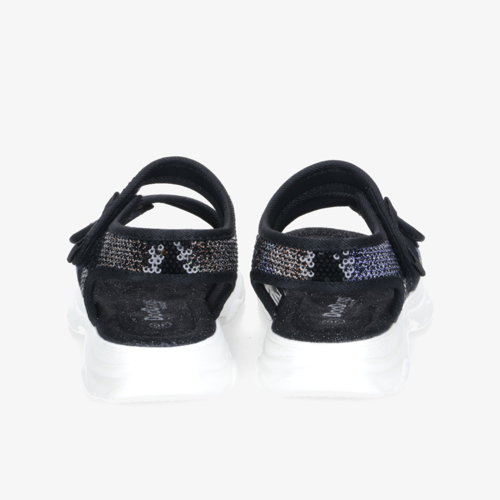 DooDogs Kinder Sandalen schwarz