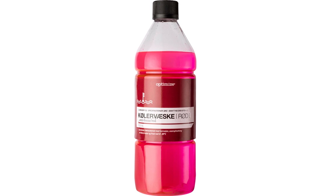 Kølervæske RØD 1 liter (G12++)