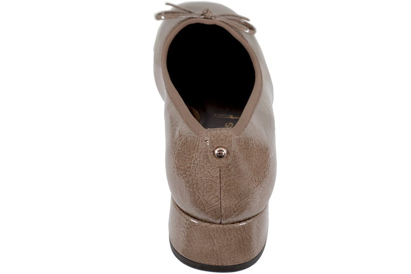 TAMARIS PUMPS I TAUPE POLIDO LAK