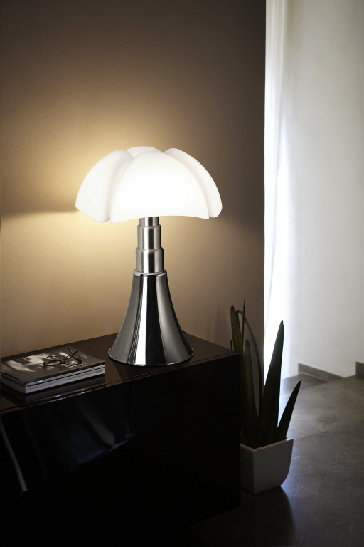 Martinelli Luce Pipistrello vloer- en tafellamp retrofit wit