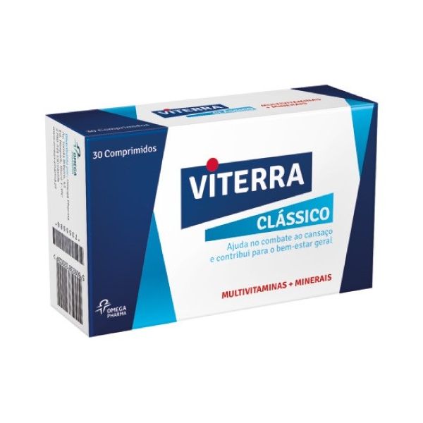 Viterra Clássico Multivitaminas + Minerais 30 comprimidos