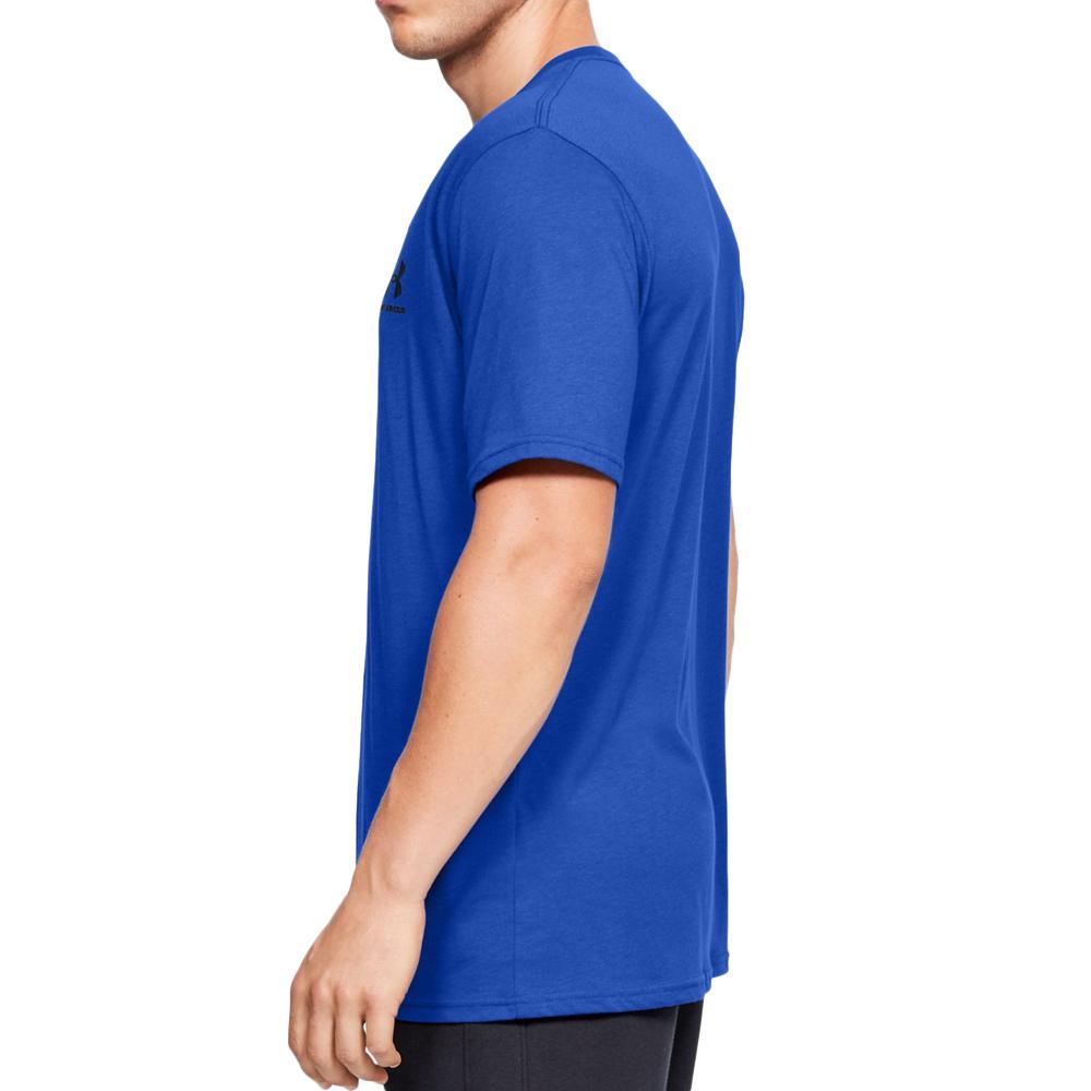 Under Armour T-shirt Bleu Roi Homme Under Armour Left Chest