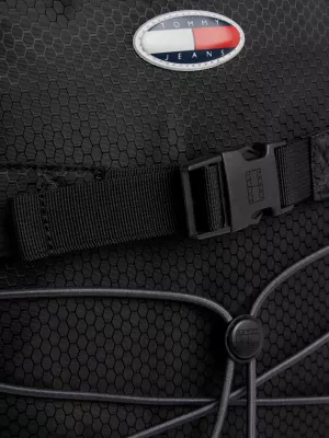 Mochila de skate reciclada com cordão de alternância