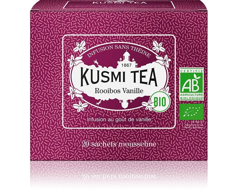 Rooibos Vanille-Thé rouge sans théine 20 sachets