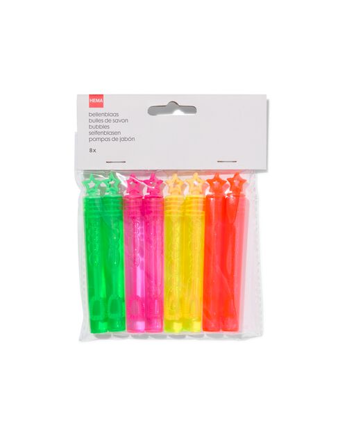 8 flacons pour bulles de savon à distribuer - 36 ml