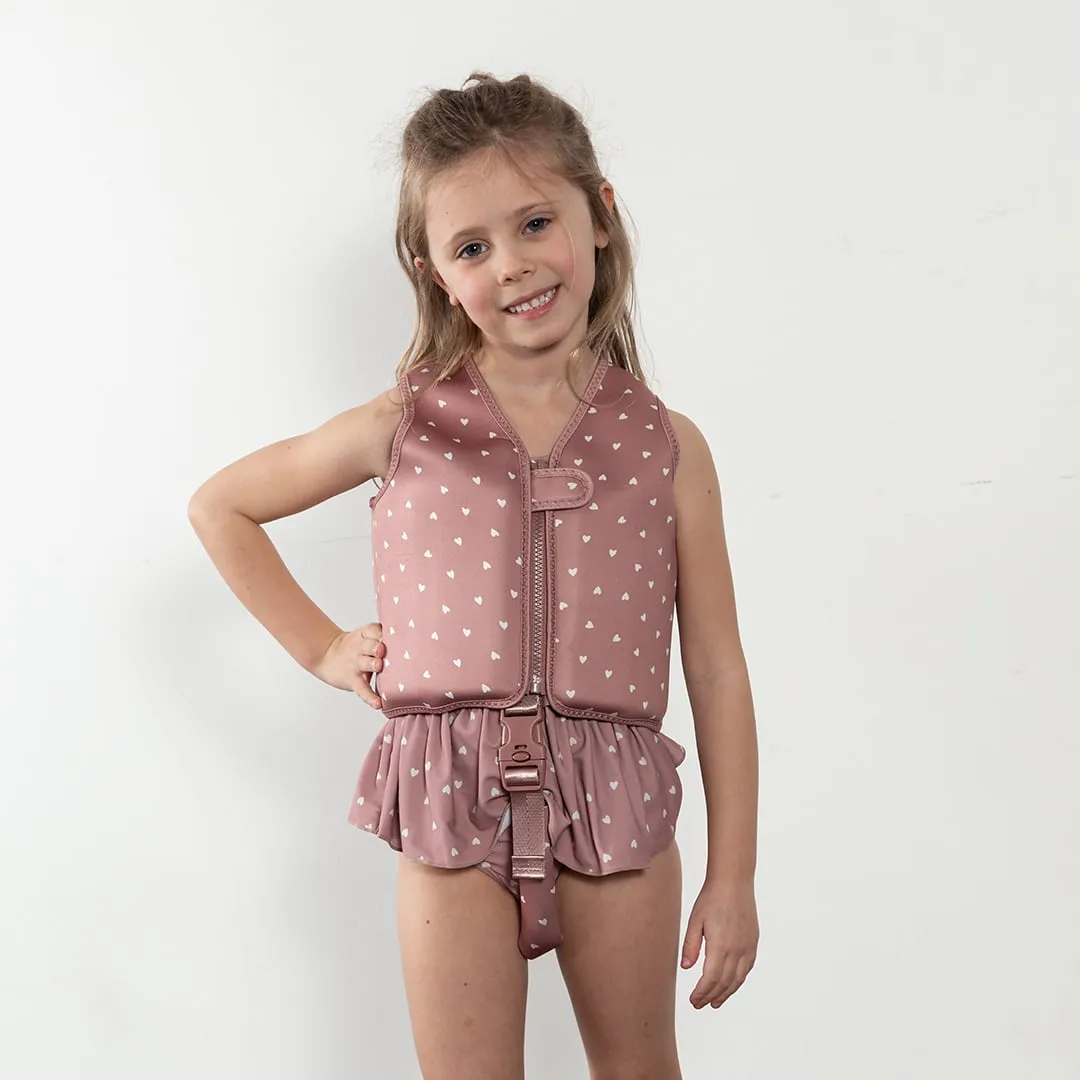 Current Tyed Veste de Nage Coeur 1-6ans