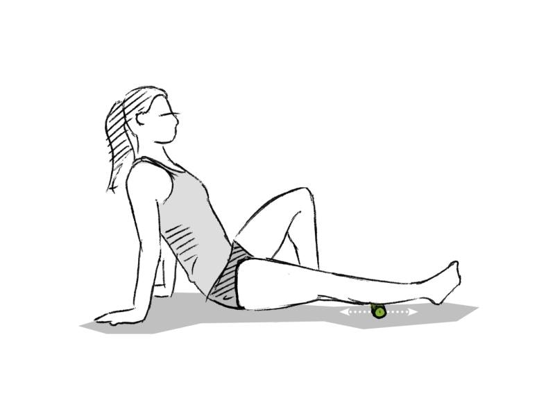 BLACKROLL Faszientraining Mini Grün Mini-Faszienrolle zur Regeneration und Selbstmassage