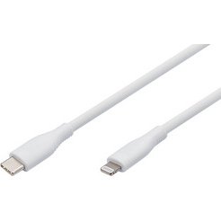 Câble silicone, USB-C - Lightning, 2,0 m