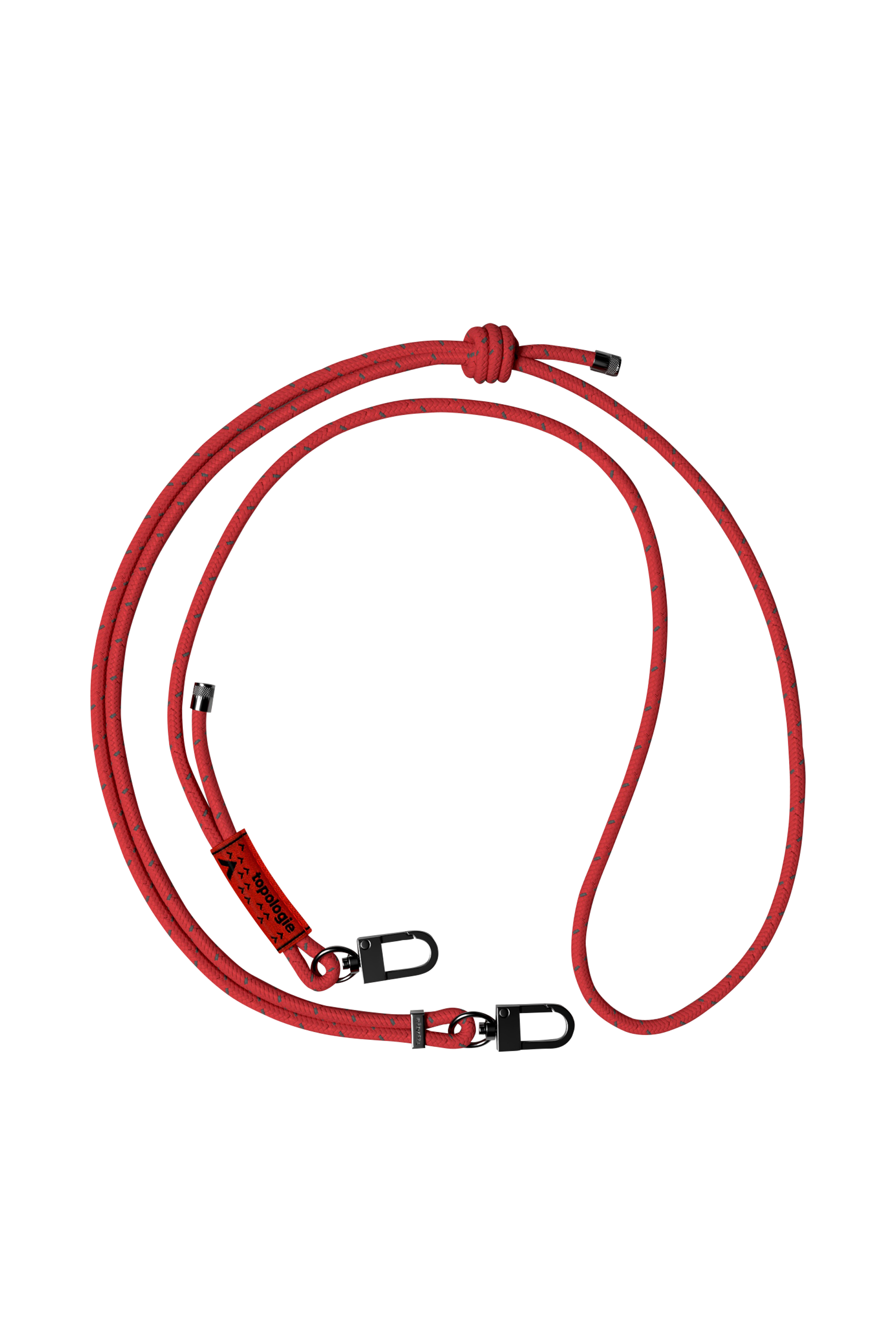 TOPOLOGIE Cordon de téléphone 6.0mm Rope Strap Rouge