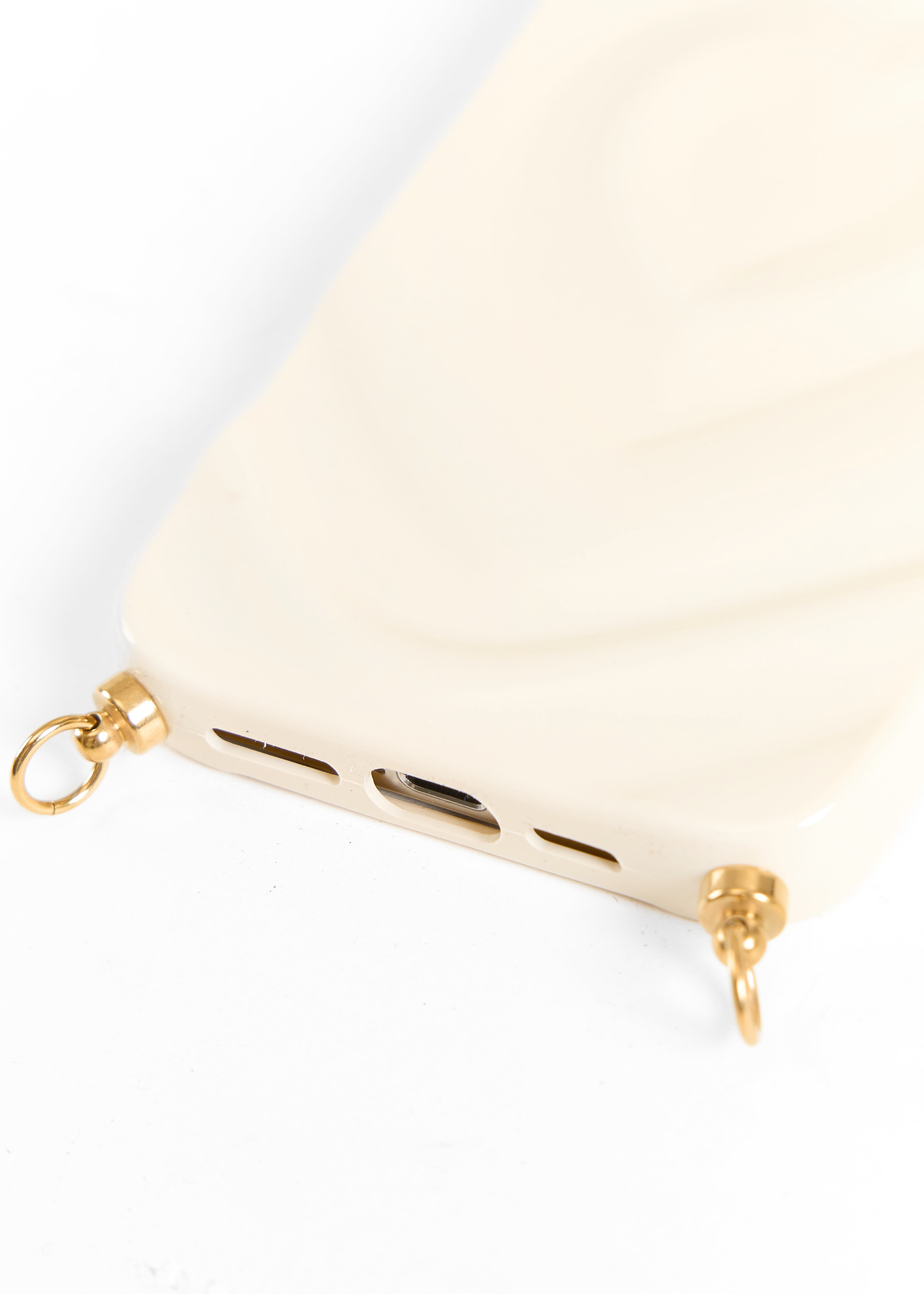 Hailey telefoonhoes creme