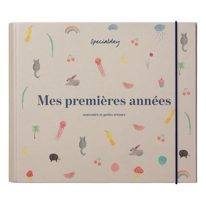 Specialday Album de naissance Mes premières années | Beige