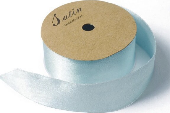 Satinbånd - B 32 MM - Mint Grøn - 10 M