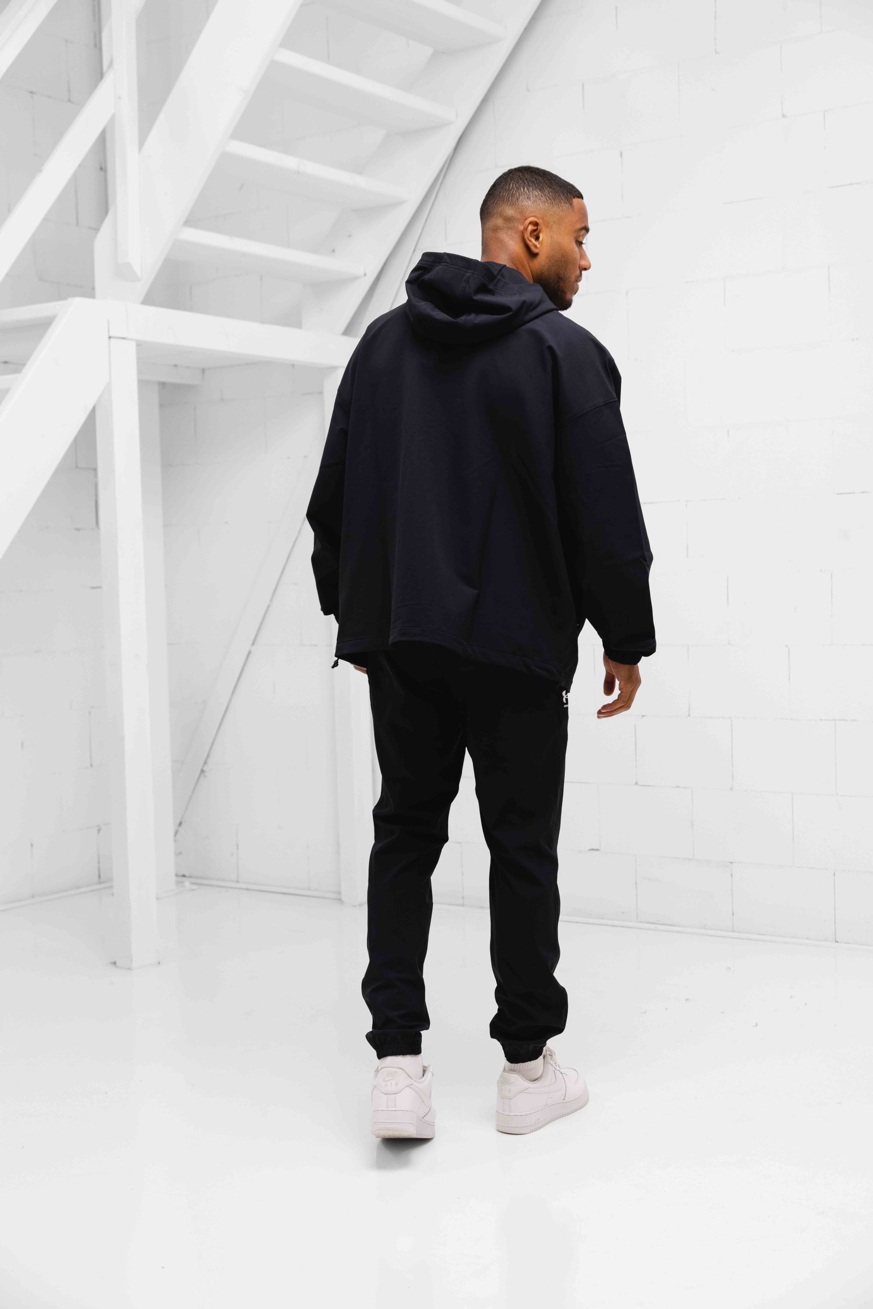 Under Armour Vibe Stormshell Hoodie Heren Zwart